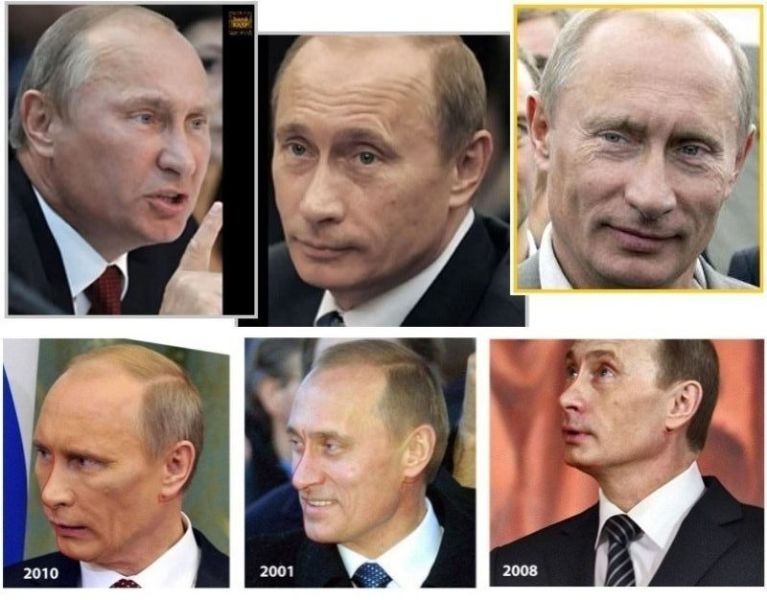 dobles presidente putin rusia