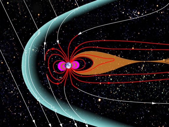 La Magnetósfera de la Tierra se Detuvo por Dos Horas